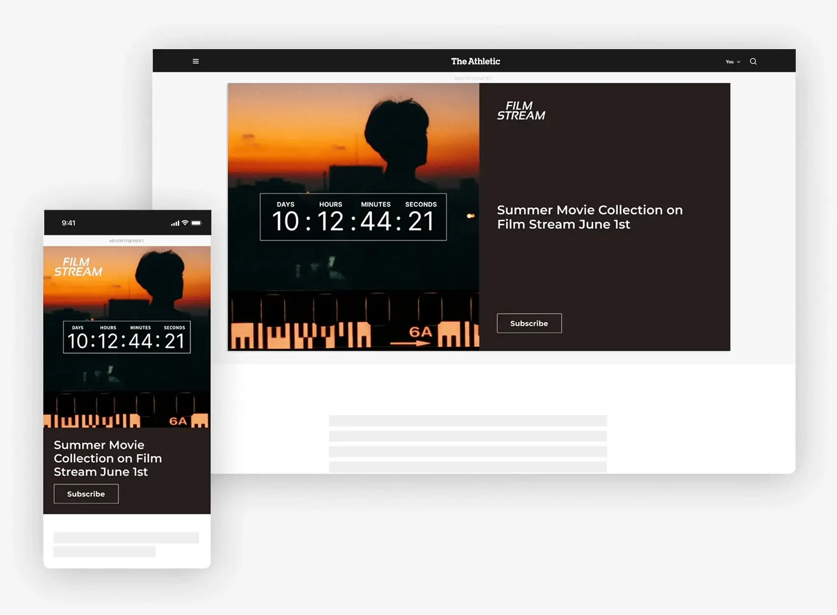 COUNTDOWN Desktop Example